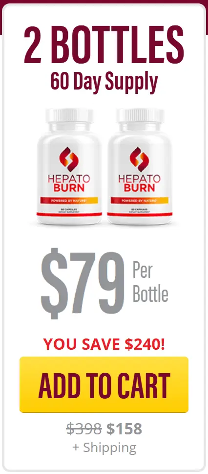 HepatoBurn 2 bottles 